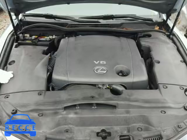 2007 LEXUS IS250 AWD JTHCK262975008444 image 6