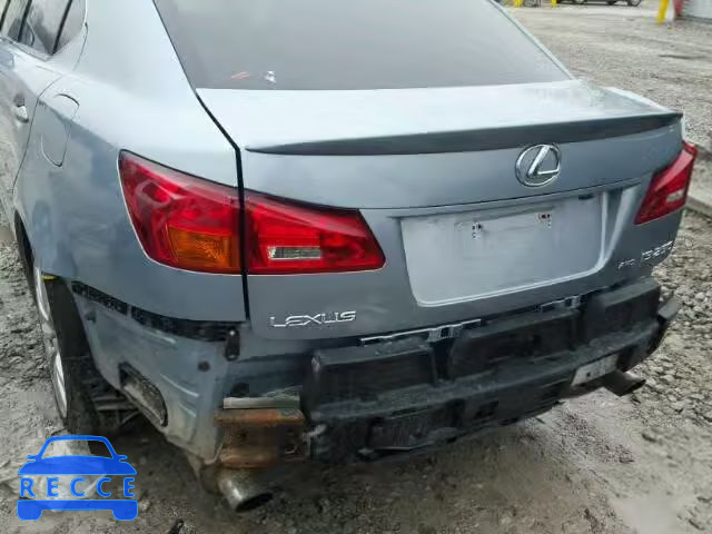 2007 LEXUS IS250 AWD JTHCK262975008444 image 8