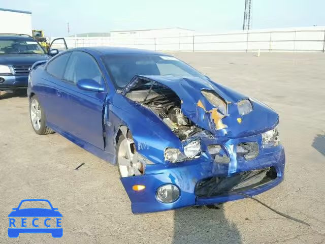 2006 PONTIAC GTO 6G2VX12U06L536193 зображення 0