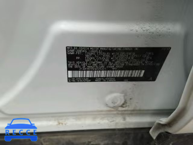 2014 TOYOTA RAV4 LIMIT 2T3DFREV5EW125331 image 9