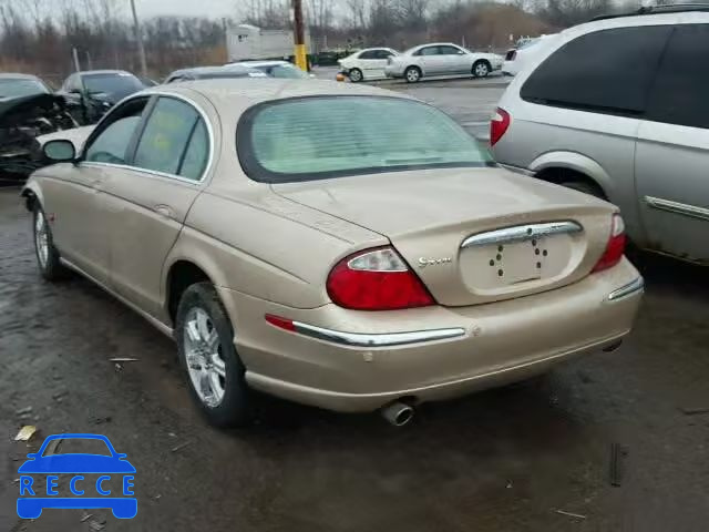 2003 JAGUAR S-TYPE SAJEA01T13FM83142 image 2