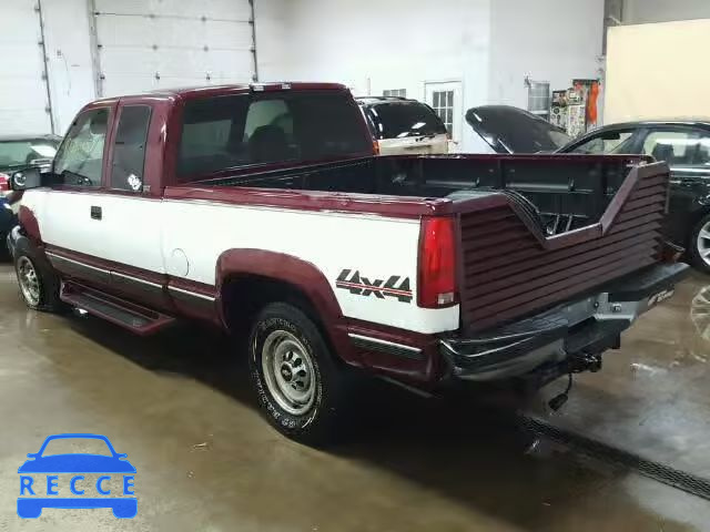 1996 CHEVROLET K2500 1GCGK29R4TE235871 Bild 2