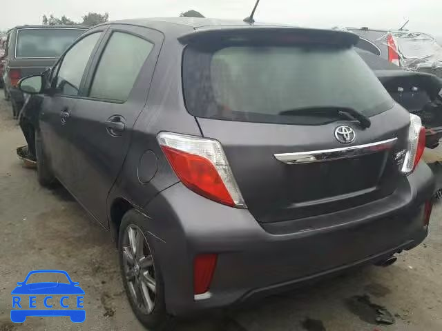 2014 TOYOTA YARIS JTDKTUD34ED585242 image 2