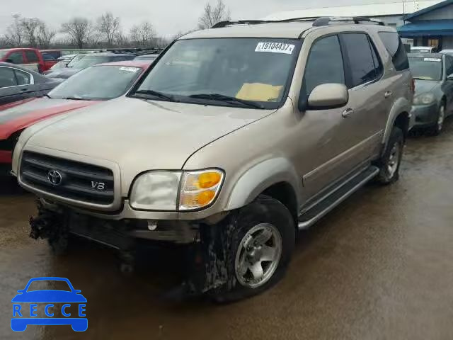 2001 TOYOTA SEQUOIA SR 5TDBT44AX1S048548 image 1