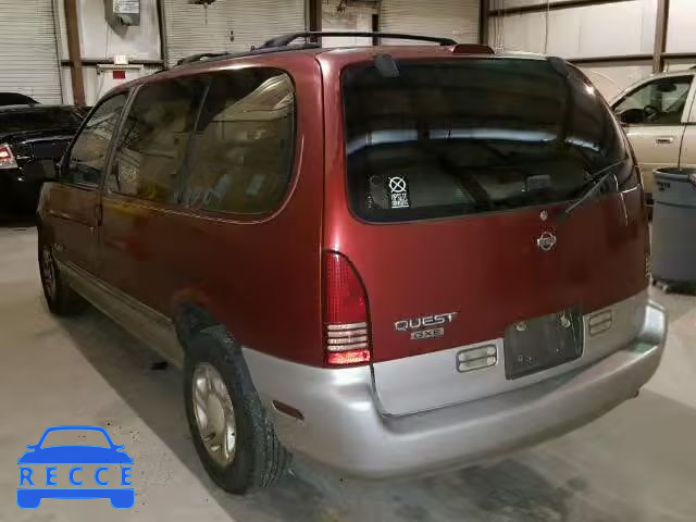 1997 NISSAN QUEST XE/G 4N2DN1117VD838295 image 2