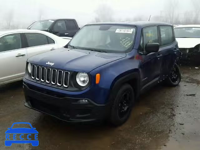 2016 JEEP RENEGADE S ZACCJAAT2GPD09790 image 1