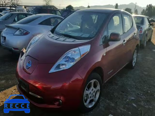 2012 NISSAN LEAF SV/SL JN1AZ0CP4CT017179 image 1