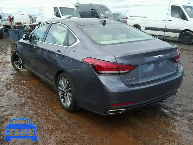 2015 HYUNDAI GENESIS KMHGN4JE5FU102943 image 2