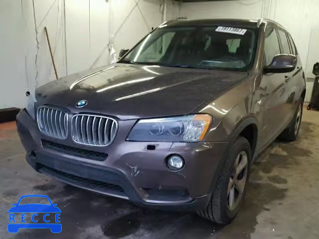 2011 BMW X3 XDRIVE2 5UXWX5C53BL706678 image 1