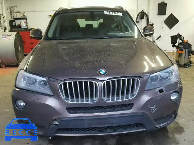 2011 BMW X3 XDRIVE2 5UXWX5C53BL706678 зображення 8