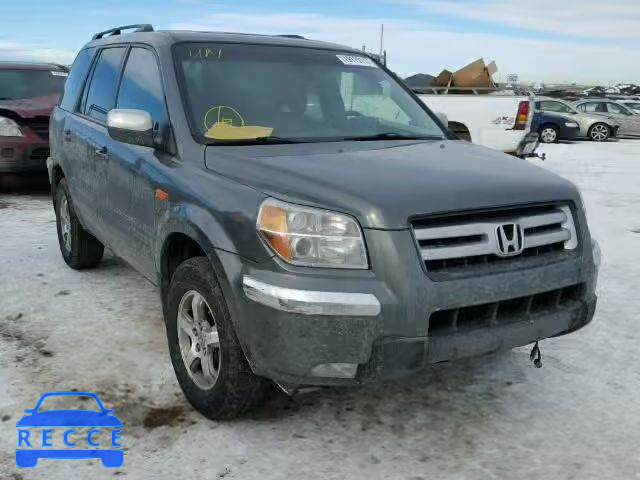 2008 HONDA PILOT EXL 5FNYF18708B501119 image 0