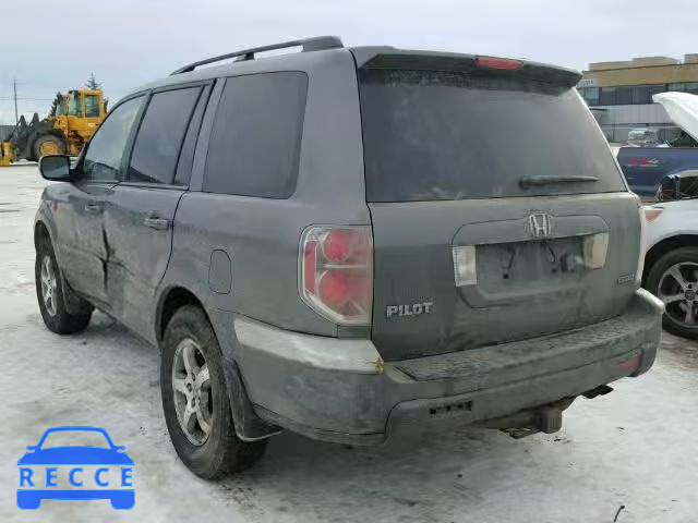 2008 HONDA PILOT EXL 5FNYF18708B501119 image 2