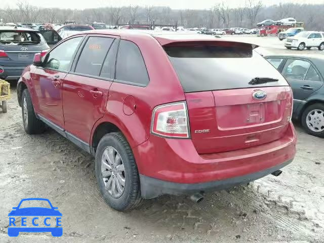 2008 FORD EDGE SEL A 2FMDK48C38BA10593 image 2