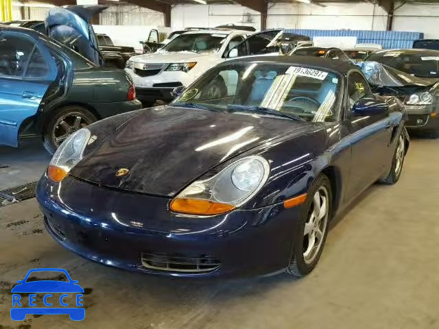 2002 PORSCHE BOXSTER WP0CA29832U624160 image 1