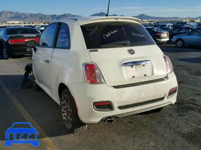 2013 FIAT 500 SPORT 3C3CFFBR5DT668139 image 2