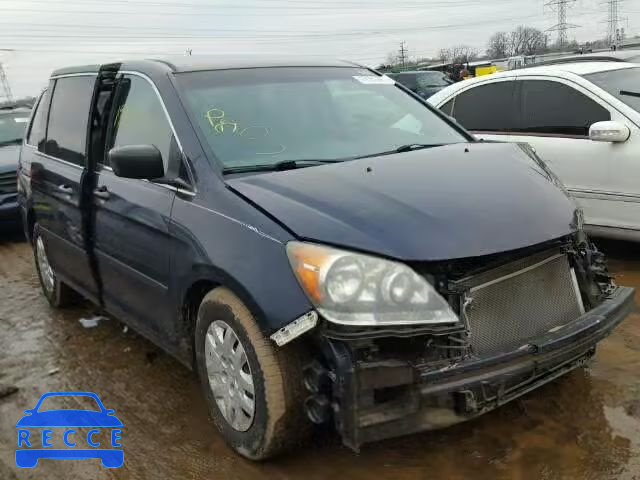 2008 HONDA ODYSSEY LX 5FNRL38208B098336 image 0