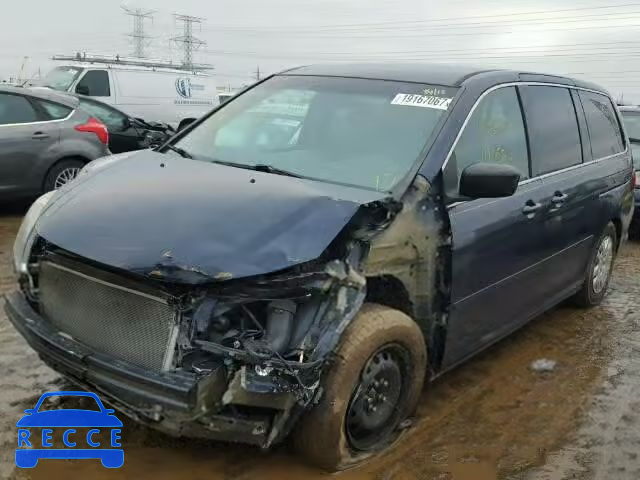 2008 HONDA ODYSSEY LX 5FNRL38208B098336 image 1