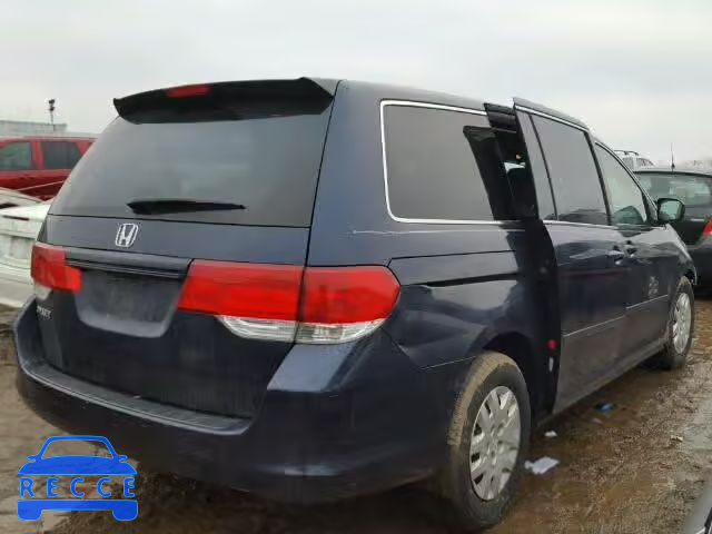 2008 HONDA ODYSSEY LX 5FNRL38208B098336 image 3