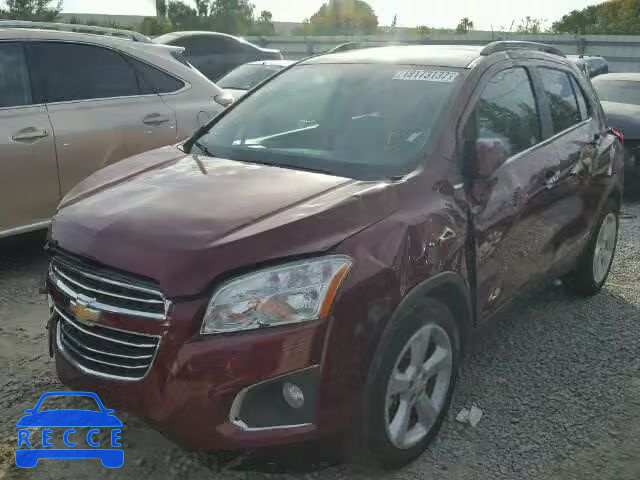 2016 CHEVROLET TRAX LTZ 3GNCJMSB2GL163835 image 1