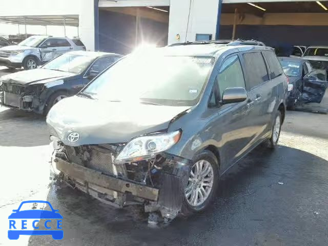 2014 TOYOTA SIENNA XLE 5TDYK3DCXES424941 image 1