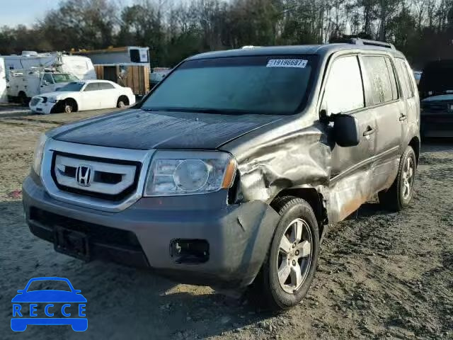 2009 HONDA PILOT EX 5FNYF38459B010872 image 1