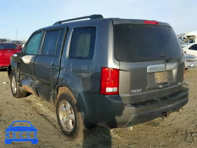 2009 HONDA PILOT EX 5FNYF38459B010872 image 2