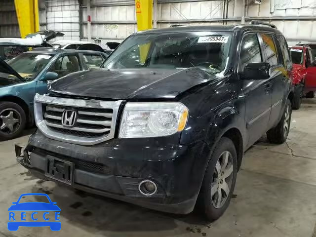 2013 HONDA PILOT TOUR 5FNYF4H98DB033086 image 1