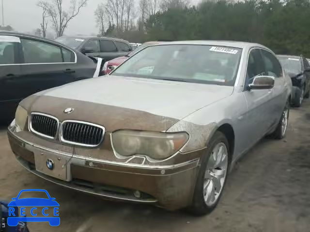 2003 BMW 745LI WBAGN63493DR16283 Bild 1