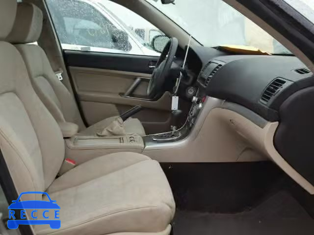 2009 SUBARU OUTBACK 2. 4S4BP61C797322733 image 4