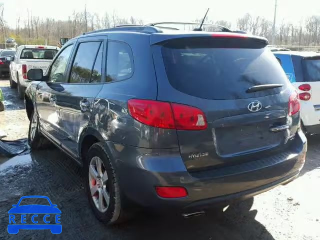 2008 HYUNDAI SANTA FE S 5NMSH13E98H201700 image 2