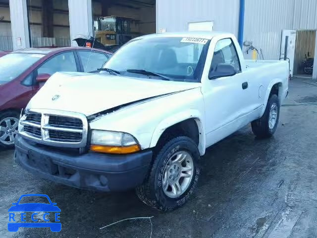 2004 DODGE DAKOTA SXT 1D7FL16K94S696986 зображення 1