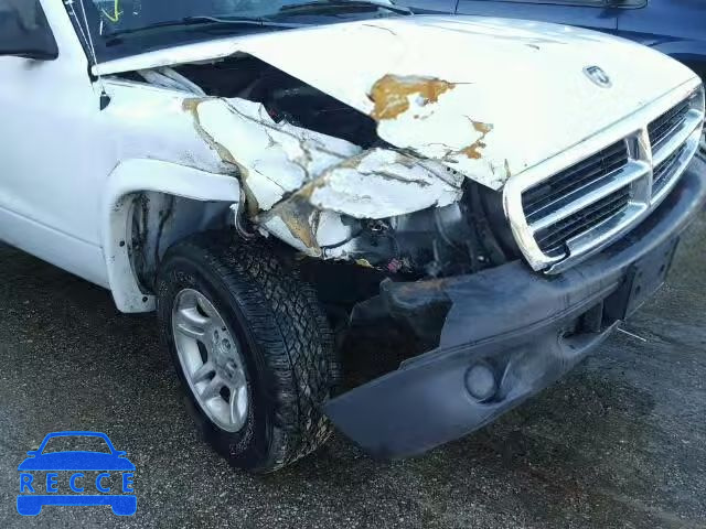 2004 DODGE DAKOTA SXT 1D7FL16K94S696986 зображення 8