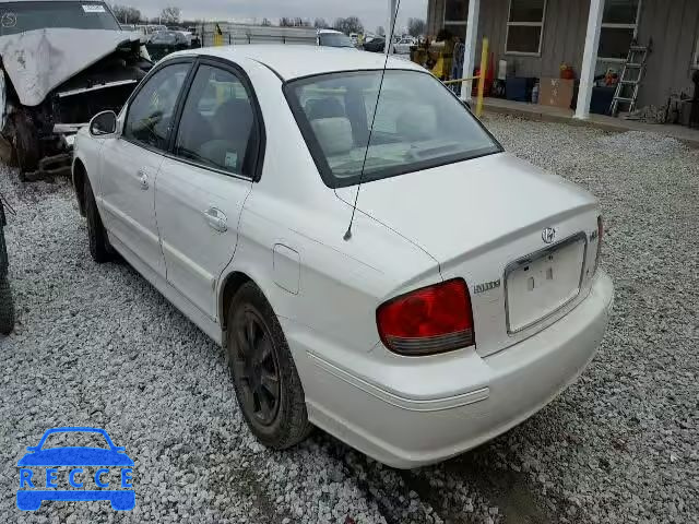 2002 HYUNDAI SONATA KMHWF25S62A573301 image 2