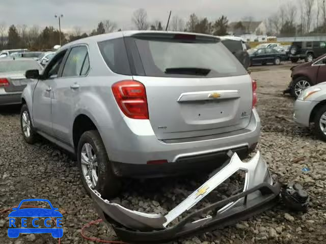 2016 CHEVROLET EQUINOX LS 2GNFLEEK0G6349919 image 2