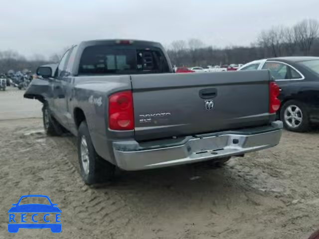 2005 DODGE DAKOTA SLT 1D7HW42K95S291171 image 2