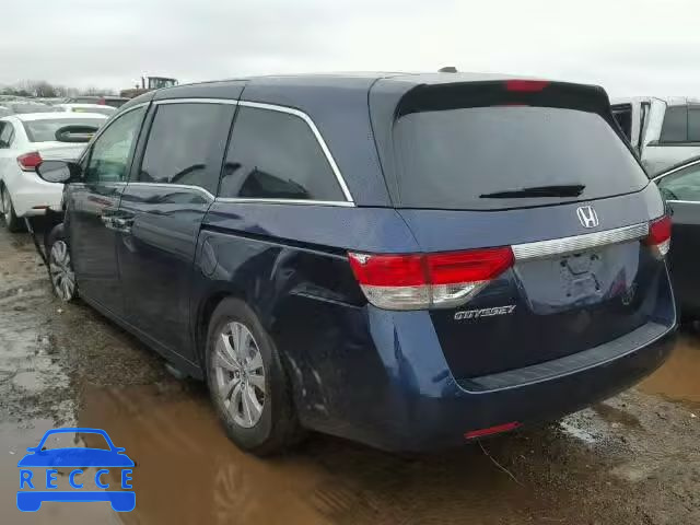 2016 HONDA ODYSSEY EX 5FNRL5H69GB093696 image 2