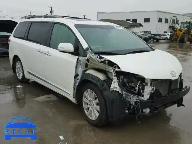 2014 TOYOTA SIENNA XLE 5TDYK3DC3ES512584 image 0