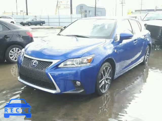 2014 LEXUS CT200H JTHKD5BHXE2209267 Bild 1