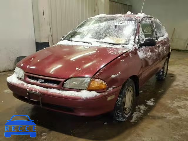 1996 FORD ASPIRE KNJLT05H8T6183889 image 1