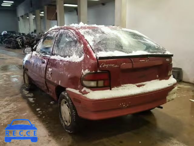 1996 FORD ASPIRE KNJLT05H8T6183889 image 2