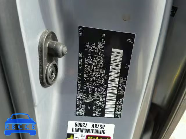 2014 TOYOTA SIENNA XLE 5TDYK3DC1ES477964 Bild 9