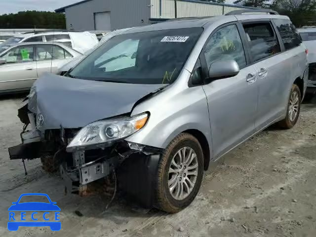 2014 TOYOTA SIENNA XLE 5TDYK3DC1ES477964 Bild 1