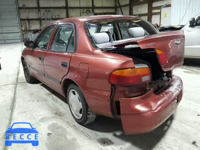1999 CHEVROLET PRIZM/LSI 1Y1SK528XXZ420045 image 2