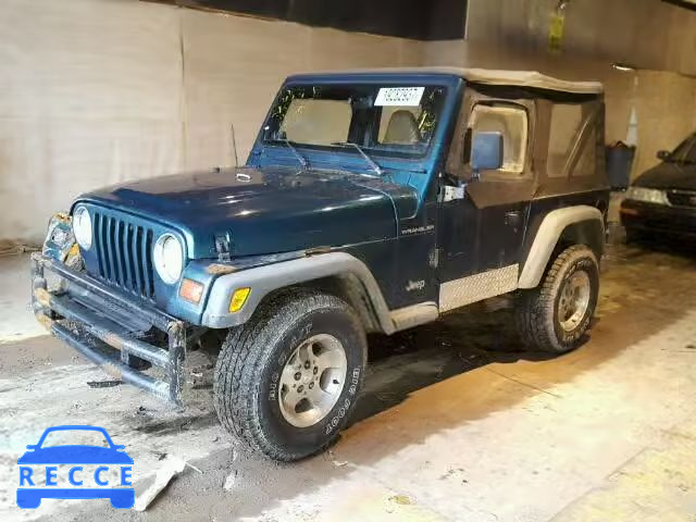 1997 JEEP WRANGLER S 1J4FY29P7VP466810 image 1