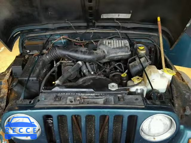 1997 JEEP WRANGLER S 1J4FY29P7VP466810 зображення 6