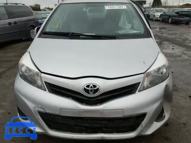 2013 TOYOTA YARIS JTDKTUD33DD559682 зображення 9