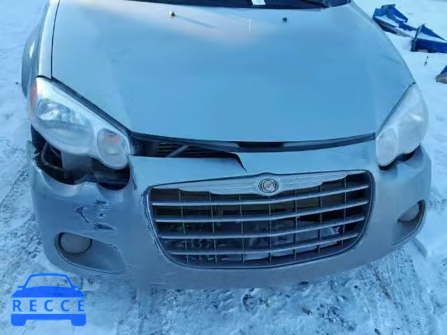 2005 CHRYSLER SEBRING TO 1C3EL56R55N683294 зображення 8