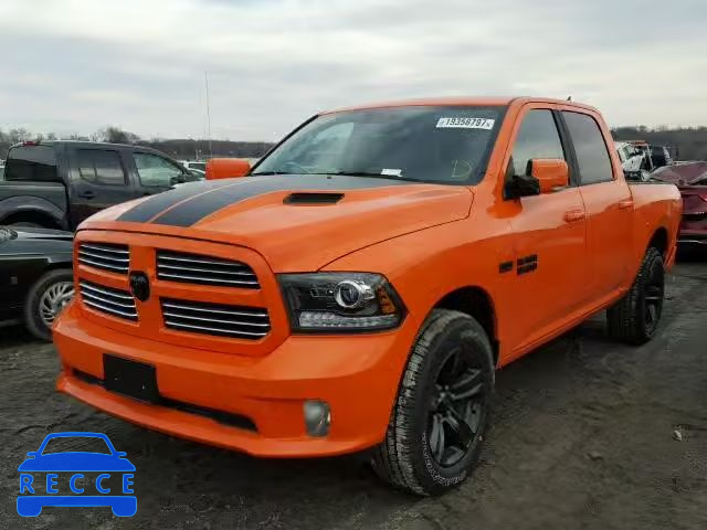 2017 RAM 1500 SPORT 1C6RR7MT2HS577906 Bild 1