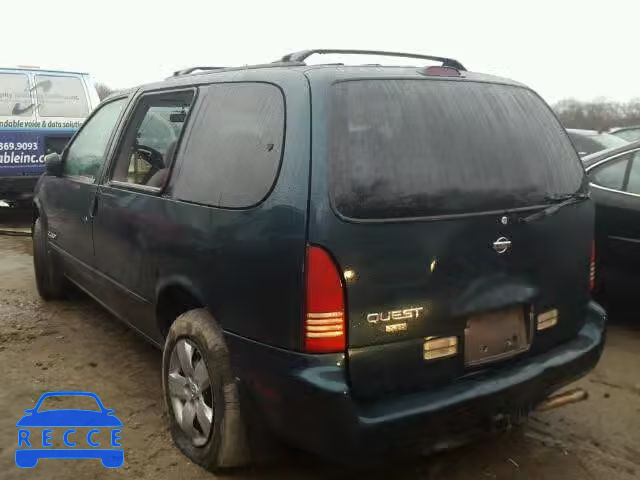 1998 NISSAN QUEST XE/G 4N2ZN1116WD808857 image 2