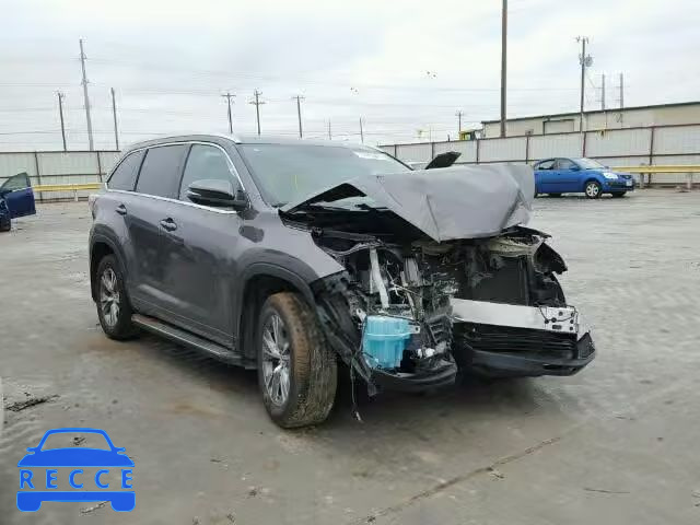 2014 TOYOTA HIGHLANDER 5TDKKRFH0ES034996 Bild 0